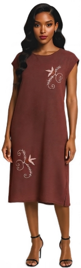 Picture of Wood Women Dress