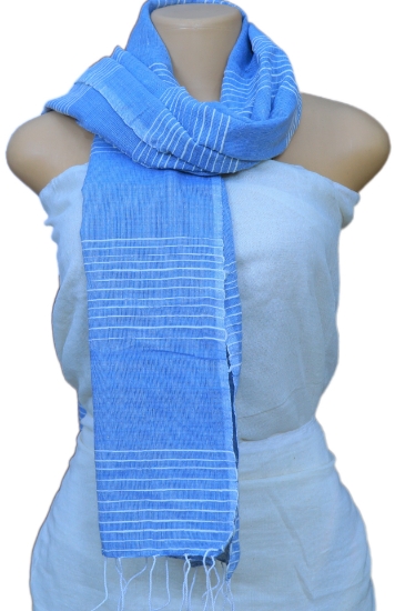 Picture of Gray Scarfs White Stripe